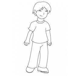 Desenho Menino (Família e Amigos) #180953 para imprimir e colorir