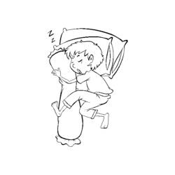 Desenho Menino (Família e Amigos) #97375 para imprimir e colorir