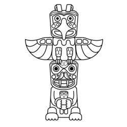 Desenhos para colorir: Nativo Americano - Páginas para Colorir Imprimíveis Gratuitamente