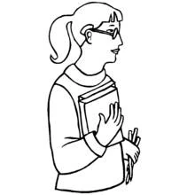 Desenho Pessoa com Deficiência (Família e Amigos) #98427 para imprimir e colorir