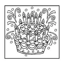 Desenho Aniversário (Feriados e Celebrações) #57087 para imprimir e colorir