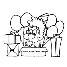 Desenho Aniversário (Feriados e Celebrações) #57182 para imprimir e colorir