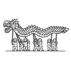 Desenho Ano Novo Chinês (Feriados e Celebrações) #221757 para imprimir e colorir