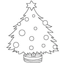 Desenho Árvore de Natal (Feriados e Celebrações) #167486 para imprimir e colorir