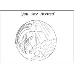 Página para colorir: Batismo (Feriados e Celebrações) #57544 - Páginas para Colorir Imprimíveis Gratuitamente