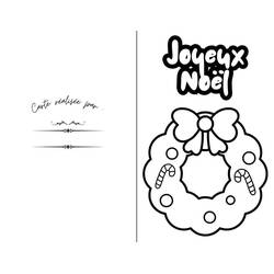 Desenhos para colorir: Cartão de Natal - Páginas para Colorir Imprimíveis Gratuitamente