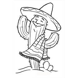 Desenhos para colorir: Cinco de Mayo - Páginas para Colorir Imprimíveis Gratuitamente