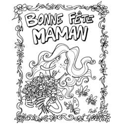 Desenho Dia da Mãe (Feriados e Celebrações) #129934 para imprimir e colorir