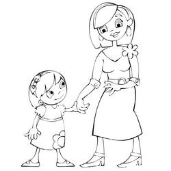 Desenho Dia da Mãe (Feriados e Celebrações) #201441 para imprimir e colorir
