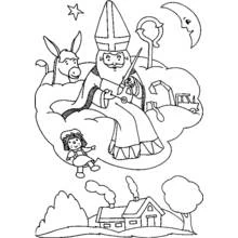 Desenho Dia de São Nicolau (Feriados e Celebrações) #59102 para imprimir e colorir