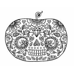 Página para colorir: Dia dos Mortos (Feriados e Celebrações) #60118 - Páginas para Colorir Imprimíveis Gratuitamente
