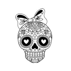 Página para colorir: Dia dos Mortos (Feriados e Celebrações) #60119 - Páginas para Colorir Imprimíveis Gratuitamente