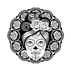 Página para colorir: Dia dos Mortos (Feriados e Celebrações) #60122 - Páginas para Colorir Imprimíveis Gratuitamente