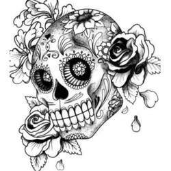 Página para colorir: Dia dos Mortos (Feriados e Celebrações) #60126 - Páginas para Colorir Imprimíveis Gratuitamente