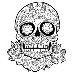 Página para colorir: Dia dos Mortos (Feriados e Celebrações) #60144 - Páginas para Colorir Imprimíveis Gratuitamente