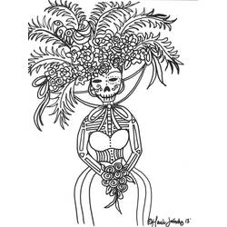 Página para colorir: Dia dos Mortos (Feriados e Celebrações) #60148 - Páginas para Colorir Imprimíveis Gratuitamente