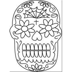 Página para colorir: Dia dos Mortos (Feriados e Celebrações) #60154 - Páginas para Colorir Imprimíveis Gratuitamente