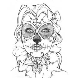 Página para colorir: Dia dos Mortos (Feriados e Celebrações) #60162 - Páginas para Colorir Imprimíveis Gratuitamente