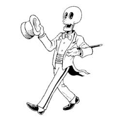 Página para colorir: Dia dos Mortos (Feriados e Celebrações) #60177 - Páginas para Colorir Imprimíveis Gratuitamente