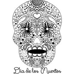 Página para colorir: Dia dos Mortos (Feriados e Celebrações) #60189 - Páginas para Colorir Imprimíveis Gratuitamente