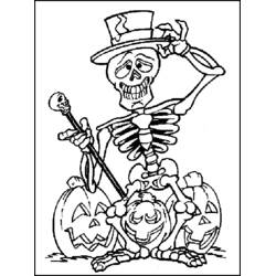 Página para colorir: Dia dos Mortos (Feriados e Celebrações) #60192 - Páginas para Colorir Imprimíveis Gratuitamente