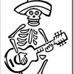 Página para colorir: Dia dos Mortos (Feriados e Celebrações) #60223 - Páginas para Colorir Imprimíveis Gratuitamente