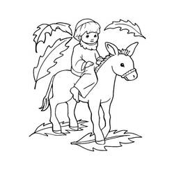 Página para colorir: Domingo de Ramos (Feriados e Celebrações) #210852 - Páginas para Colorir Imprimíveis Gratuitamente
