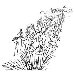 Página para colorir: Domingo de Ramos (Feriados e Celebrações) #60314 - Páginas para Colorir Imprimíveis Gratuitamente