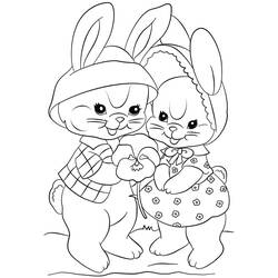 Desenhos para colorir: Easter Bunny - Páginas para Colorir Imprimíveis Gratuitamente