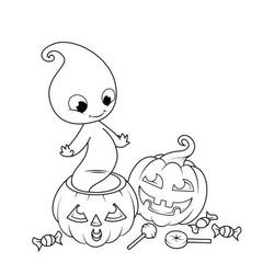 Desenho Halloween (Feriados e Celebrações) #171707 para imprimir e colorir