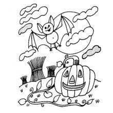Página para colorir: Halloween (Feriados e Celebrações) #55152 - Páginas para Colorir Imprimíveis Gratuitamente