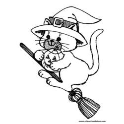 Desenho Halloween (Feriados e Celebrações) #55153 para imprimir e colorir