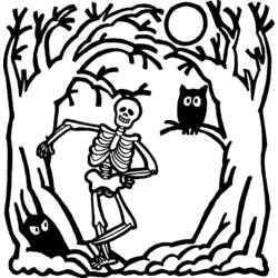 Desenho Halloween (Feriados e Celebrações) #55180 para imprimir e colorir