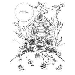 Desenho Halloween (Feriados e Celebrações) #55222 para imprimir e colorir