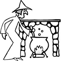 Desenho Halloween (Feriados e Celebrações) #55245 para imprimir e colorir