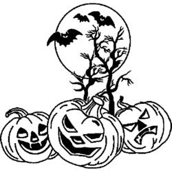 Desenho Halloween (Feriados e Celebrações) #55289 para imprimir e colorir