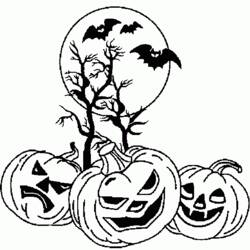 Desenho Halloween (Feriados e Celebrações) #55298 para imprimir e colorir