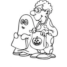 Página para colorir: Halloween (Feriados e Celebrações) #55473 - Páginas para Colorir Imprimíveis Gratuitamente