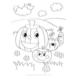 Desenho Halloween (Feriados e Celebrações) #55519 para imprimir e colorir
