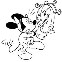Desenho Halloween Disney (Feriados e Celebrações) #200227 para imprimir e colorir