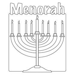 Desenho Hanukkah (Feriados e Celebrações) #181074 para imprimir e colorir