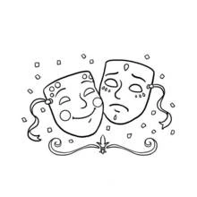 Página para colorir: Mardi Gras (Feriados e Celebrações) #60742 - Páginas para Colorir Imprimíveis Gratuitamente