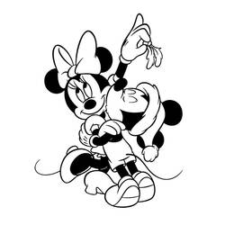 Desenhos para colorir: Natal Disney - Páginas para Colorir Imprimíveis Gratuitamente