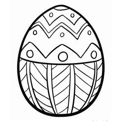 Página para colorir: Ovo de Páscoa (Feriados e Celebrações) #216056 - Páginas para Colorir Imprimíveis Gratuitamente
