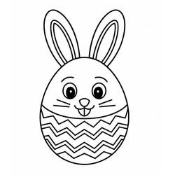 Página para colorir: Ovo de Páscoa (Feriados e Celebrações) #216065 - Páginas para Colorir Imprimíveis Gratuitamente