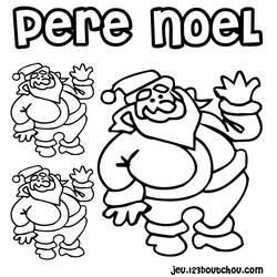 Desenho Papai Noel (Feriados e Celebrações) #104679 para imprimir e colorir