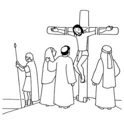 Desenhos para colorir: Sexta-feira Santa - Páginas para Colorir Imprimíveis Gratuitamente