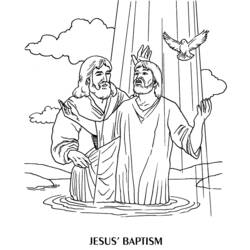 Página para colorir: Batismo (Feriados e Ocasiões Especiais) #57467 - Páginas para Colorir Imprimíveis Gratuitamente