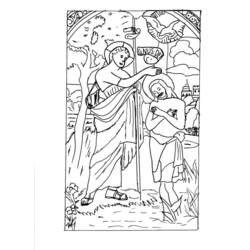 Página para colorir: Batismo (Feriados e Ocasiões Especiais) #57483 - Páginas para Colorir Imprimíveis Gratuitamente