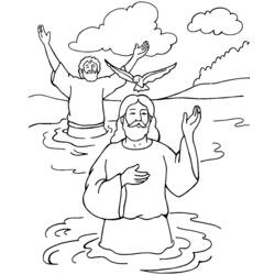 Página para colorir: Batismo (Feriados e Ocasiões Especiais) #57492 - Páginas para Colorir Imprimíveis Gratuitamente